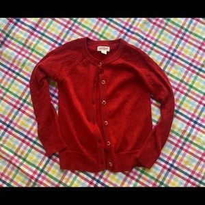 Red sparkly sweater